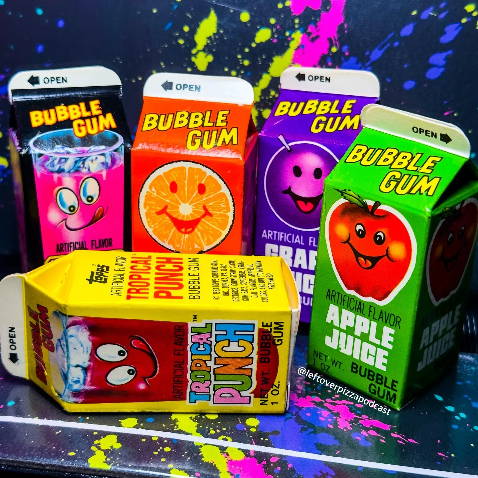 80s〜90s BUBBLE GUM ヴィンテージT MADE IN USA s Set of 4 90s Bubble Gum 1.5